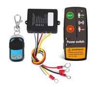 Rehoetom Kit de télécommande sans fil pour treuil électrique, 12 V 24 V, compatible avec VTT, SUV, camions et la plupart des treuils à récupération automatique, y compris Tuff Stuff Recon Warn(CQ51