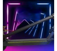 Rehoetom Lot de 2 bandes lumineuses LED pour scooter électrique - Changement de couleur multicolore - Design PVC étanche - Pour Xiaomi Pro Max