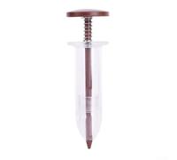 Rehoetom Lot de 6 mini outils de semis de jardin pour plantation manuelle et semis - Outils compacts et ergonomiques pour petits jardins, balcons et utilisation en intérieur (brun)