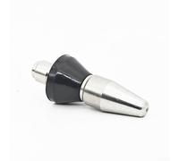 Rehoetom Nettoyeur de vidange haute pression 6 buses 6 buses pour dragage de tuyaux d'égout, pointe de nettoyeur haute pression en acier inoxydable, 5000 psi, libération rapide, tuyau robuste (0,95 cm