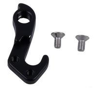 Rehoetom Patte de dérailleur arrière pour vélos Trek, compatible avec 293426, 7.2/7.3/7.4/7.5/7.6 pour FX, série 8/9, Elite 9.9 pour SSL, pour modèles FX, acier pour vélo Gear Mech(Noir)