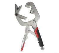 Rehoetom Pince de soudage réglable de 25,4 cm avec poignée rotative à 270°, en acier au chrome vanadium pour tubes carrés et ronds de 2,5 cm à 7,6 cm de diamètre