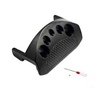 Rehoetom Plaque d'embrayage de rechange pour moulinets Baitcast ABU B3 P3 P4 P5 X4 Beast Max4sx Baitcast - Interrupteur de ligne sortant avec filetages antidérapants, lot M (noir)