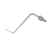 Rehoetom Pointe d'aiguille de type Z pour jauge de profondeur et indicateurs à cadran, tige filetée M2,5, sonde en acier inoxydable pour micromètre numérique, compatible avec B15C5 B20C10 (B20C10)