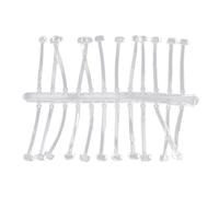 Rehoetom Quick Stop Up Lot de 5/10 bouillettes en caoutchouc thermoplastique souple pour pêche à la carpe, 29 x 4 mm