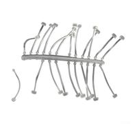 Rehoetom Quick Stop Up Lot de 5/10 bouillettes pour appâts de pêche à la carpe en caoutchouc thermoplastique souple, 29 x 4 mm, 2 g par pièce (10 pièces)