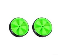 Rehoetom Roues d'entraînement pour enfants, paire de roues d'entraînement pour enfants pour accessoires de vélo, roue en caoutchouc silencieuse, 11 cm x 2,5 cm, compatible avec la plupart des vélos