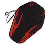 Rehoetom Sac de raquette de tennis de table pour raquette de tennis de table en EVA rigide pour rangement de 2 raquettes de padel et balles - Étanche et portable avec poignée - 27 x 18 x 5 cm (modèle