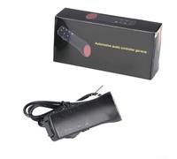 Rehoetom Télécommande au volant pour voiture Audio GPS Navigation DVD avec contrôleur multifonction compatible avec autoradios, matériau ABS, noir