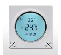 Rehoetom Thermostat programmable LCD intelligent pour climatisation, contrôleur de température ambiante numérique mural avec contrôle précis (Electric16A)