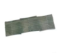 Rehoetom Treillis extensible en plastique PVC pour plantes grimpantes - 0,8 m x 30 cm - Grille de soutien de jardin - Vert - Hauteur réglable pour clématites, vignes et rochers grimpants (1 pièce)
