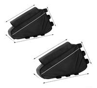Rehoetom Triangle pour cadre de vélo Sac pour VTT et E-For Bike Battery Pack Storage Heavy Duty Nylon Accessoire de Cyclisme avec Fixation Sécurisée 44,5 x 9,5 x 26,5 cm