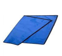 REHOOF 0.35Mmpb Tablier en Plomb Couverture De Plomb De Protection Contre Les Rayons X avec Bord, Bouclier De Couverture De Protection Contre Les Rayons X Doublé De Plomb Multifonctionnel 40x80cm
