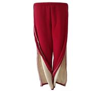 REHOOF Épaissir Pantalon De Rééducation pour Homme Et Femme,Bas De Jogging,Pantalon De Patient,Pantalon Soins Aux Personnes,Conception À Fermeture Éclair, Facile À Mettre Et À Enlever Women C,XL