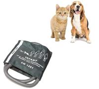 REHOOF Manchon De Mesure De Tension pour Animaux, Respirant pour Un Port Prolongé, Adapté Aux Chats Et Chiens De Petit, Moyen Et Grand, Système De Fermeture Rapide pour Une Utilisation Facile Medium