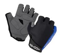 Rehook Endurance Gants de cyclisme demi-doigts rembourrés en gel - Unisexe antidérapant absorbant les chocs respirant Gants de vélo de route, VTT, équitation (taille L)