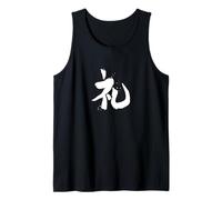 Rei Bushido Calligraphy - Bushido Code Respect Débardeur
