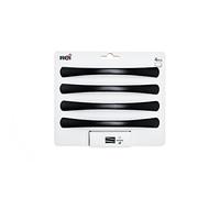 REI Lot de 4 poignées de Meuble entraxe 128 mm Aluminium tropicalisé