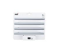 REI Lot de 4 poignées de Meuble entraxe 128 mm INOX tropicalisé