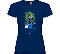 Rei Zentolo Jardinier T-Shirt Standard Femme, Bleu Marine, M
