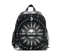 Reiacy Sun Face Star Petit sac à dos d'école, sac à dos pour enfant préscolaire, sac à dos décontracté pour l'école maternelle