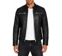 Reichstadt veste homme cuir similicuir style biker bomber aviateur loisirs | Cuir véritable ou similicuir, style biker, bomber et aviateur, coupe blouson, pour quotidien, loisirs, mi-saison