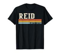 Reid Rétro Vintage Hommes Enfants Garçons Prénom T-Shirt