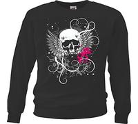 Reifen-Markt Sweatshirt Damen Motiv-601519 Größe XS Farbe Schwarz Druck 601519