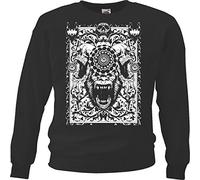 Reifen-Markt Sweatshirt Damen Motiv-601698 Größe XS Farbe Schwarz Druck 601698