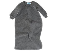 Reiff kbT Gigoteuse en polaire douillette souple 100 % laine vierge mérinos polaire - gris - 3 mois (62/68 )