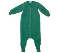 Reiff - Kid's Fleeceschlafsack mit Bein und Arm - Sac de couchage enfant - 86/92 - salbei