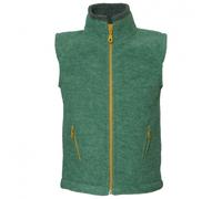 Reiff - Kid's Fleeceweste Colori - Gilet en laine mérinos - 116 - sage / turmeric