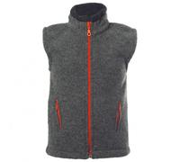 Reiff - Kid's Fleeceweste Colori - Gilet en laine mérinos - 152 - rock / orange
