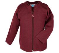 Reiff - Kid's Jacket Elina - Veste en laine mérinos - 128 - schwarzkirsch