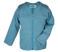 Reiff - Kid's Jacket Elina - Veste en laine mérinos - 74/80 - aqua