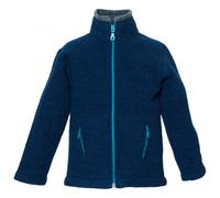 Reiff - Kid's Wool Fleece Jacket Colori - Veste en laine mérinos - 104 - navy / petrol