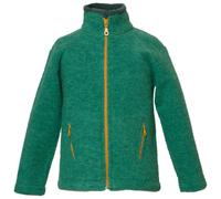 Reiff - Kid's Wool Fleece Jacket Colori - Veste en laine mérinos - 116 - sage / turmeric