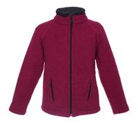 Reiff - Kid's Wool Fleece Jacket Colori - Veste en laine mérinos - 128 - berry / black