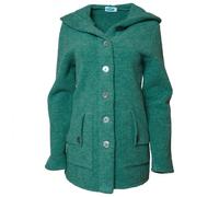 Reiff - Women's Wool Fleece Hooded Jacket Mona - Veste en laine mérinos - XL - sage