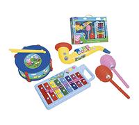 Reig - 2324 - Instruments De Musique - Set Xylophone, Tambour, Saxophone Et Maracas - Peppa Pig