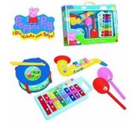 Reig - 2324 - instruments de musique - set xylophone, tambour, saxophone et maracas - peppa pig G