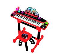Reig Musicales Organ With And Bench Lady Bug Microphone Orange
