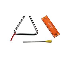 Reig - 7077 - Instrument À Vent - Set Triangle + Harmonica