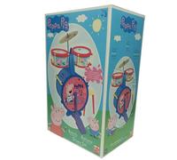 Claudio Reig Jouet musical Peppa Pig 2323 – Batterie avec tabouret, Rose, 55x36x38 cm