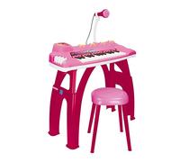 Reig Musicales Orgue Électronique Rose Avec 25 Touches Et Lumières