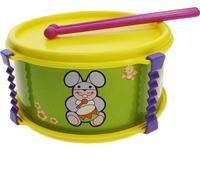 Reig Musicales Tambour 16 Cm Diamètre Dans Un Sac Et Un Assortiment De Nuisibles Multicolore One Size
