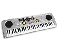 REIG Organo électronique 61 Touches Multifonction 76 x 25, Couleur Argent (8923)