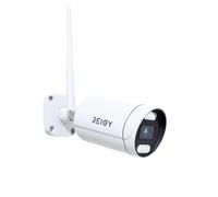 REIGY Caméra WiFi Extérieure 8MP, Caméra de Surveillance 2160P, Audio Bidirectionnel à Vision Nocturne Couleur Etanche, Prise en Charge Compatible NVR iOS/Android