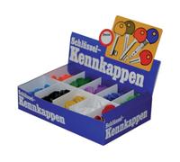 Reiher REIHER Capuchon de clé demi-rond B26xH21mm, flex.KF coloré, couleurs standard Quantité:1