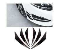 REIJAX 6 Pièces Kit de Canards de Spoiler de Voiture pour BMW 4 Series Gran Coupe F36 2013-2019, Lèvre de Spoiler de Séparateur de Canard d'Aileron de Pare-Chocs de Voiture,A-Black